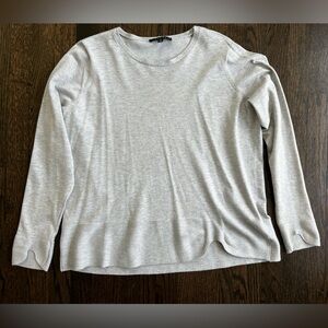 Light Gray Long Sleeve Sweater by Cyrus